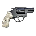 Charter Arms White Pearl Grips – Full Wrap Around Side Profile