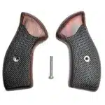 Charter Arms grips rosewood checkered classic universal fit