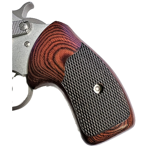 thumbnail interactive-video image 1 of PMG Manufacturing Rosewood Grips For Charter Arms Handguns – Universal Commander Style 1 of 6
