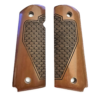 1911 Colt & Clones CUSTOM GRIPS Full  size faux Mammoth Bark EDC