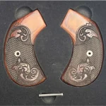 Ruger Birdshead Wrangler Grips Solid Rosewood Side Profile