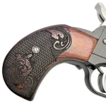 Ruger Wrangler Birdshead Grips Pair – Solid Rosewood Scroll