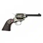 Checkered rosewood grips for Heritage Arms Rough Rider .22 revolver