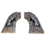 Desert Steer grips for Heritage Rough Rider .22 and .22 Magnum with steer skull design