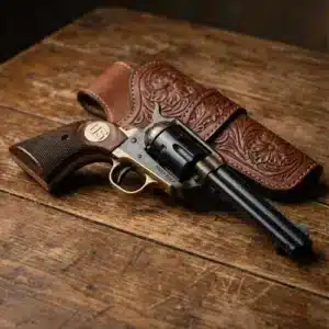 Heritage Arms Rough Rider grips checkered rosewood US gold medallion