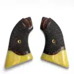Heritage Rough Rider rosewood grips with faux ivory accent