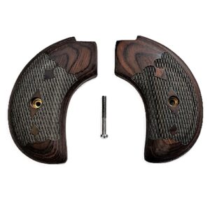 Rosewood Bird’s Head grips for Heritage Rough Rider .22 and .22 Magnum