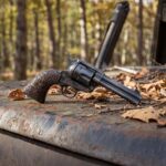 Rough Rider Maverick rosewood gun grips for Heritage Arms .22 revolver