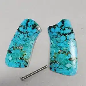 Ruger SP101 faux turquoise pearl grip inserts