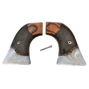Ruger Wrangler Super rosewood white pearl Gentleman grips
