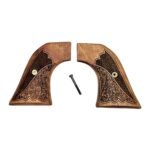 Ruger Wrangler Super walnut carved scroll grips