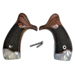 Taurus 856 Grips – Rosewood and Pearl Classic for 856 & 942 Series