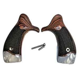 Taurus 856 Grips – Rosewood and Pearl Classic for 856 & 942 Series