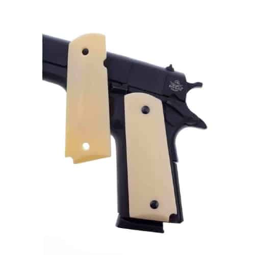 1911 Acrylic Ivory Gun Grips