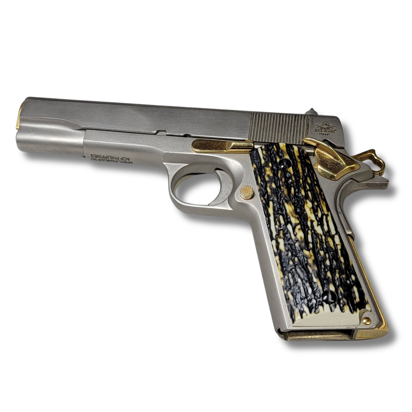 thumbnail image 2 of Custom 1911 Compact Ambi And Non Ambi Fit Acrylic Grips Reaper Colt Sig Springfield S W 2 of 10