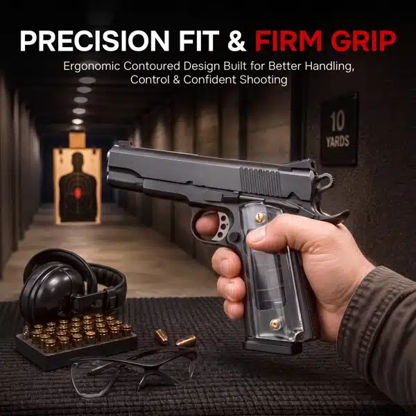 Clear Sweetheart Gun Grips