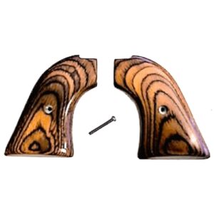 High polished wooden grips for Heritage Rough Rider .22 and .22 Magnum