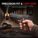 1911 Colt Full Size Double Diamond Checkered Rosewood