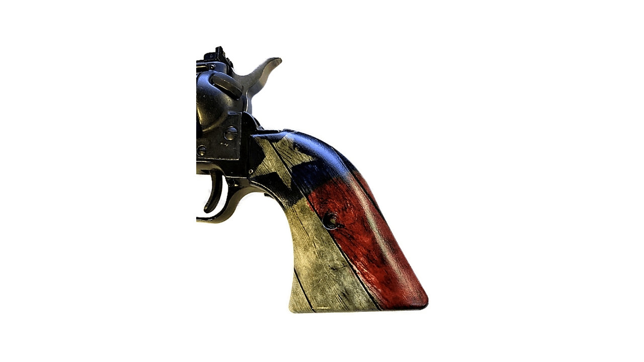 Texas flag grips for Heritage Rough Rider .22 & .22 Magnum models