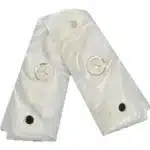 1911 Officer grips pearl white silver Colt medallion compact fit