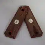 1911 rosewood grips double diamond with silver Colt medallions