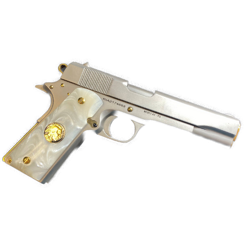 White Pearl Acrylic Gun Grips