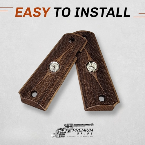 1911 walnut grips