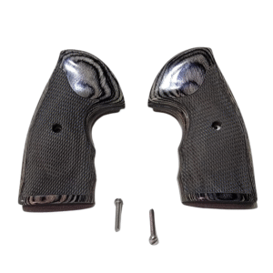 Black Rosewood Grips for the Colt Python Grips, Colt Python 2020 Grips, Colt 2021 Anaconda