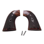 Rosewood Pietta 1873 grips with smooth gentleman‑style finish