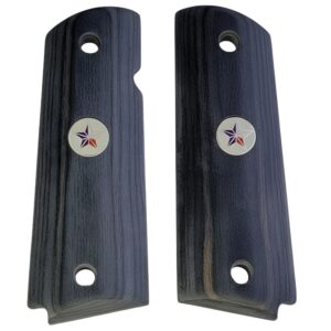 1911 Full Size
Grips in Black Walnut with Texas Star Medallion fits COLT and Most Clones