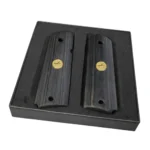 1911 Full Size Rosewood grip panels Gold Horse Medallion fits Colt Kimber Springfield Taurus full-size 1911 for sale