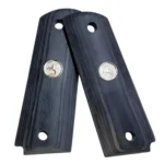 1911 full size black rosewood grips with silver Colt medallion