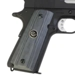 Ambi cut 1911 full size walnut grips rear panel