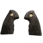 Colt Python Wood Grips with colt Medallion