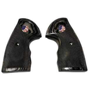 Colt Python Black Rosewood
Grips American Flag Medallion