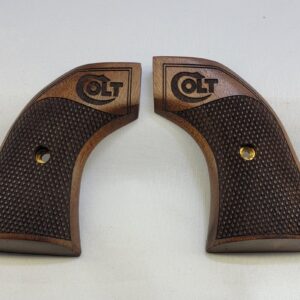 Colt Peacemaker
Walnut Grips with Checkering and Carved Colt Lettering