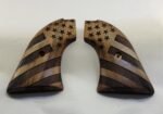 carved american flag rough rider grips
