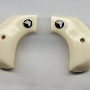 Ruger Wrangler
  Birdshead Grips in Faux Ivory Acrylic with Screaming Eagle Medallion