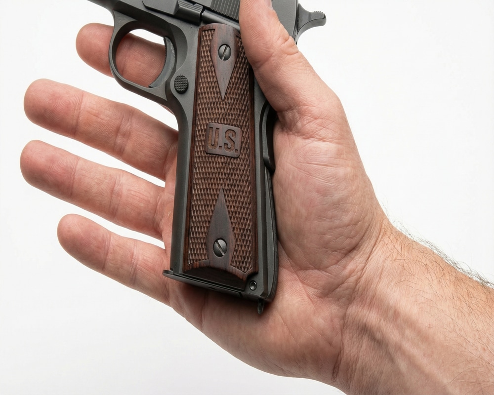 How to Hold a 1911 Step 1