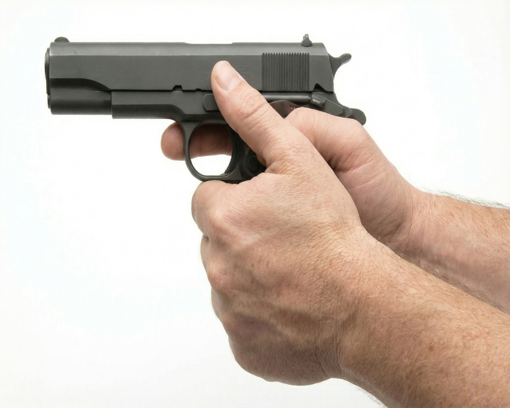 How to Hold a 1911 Step 5