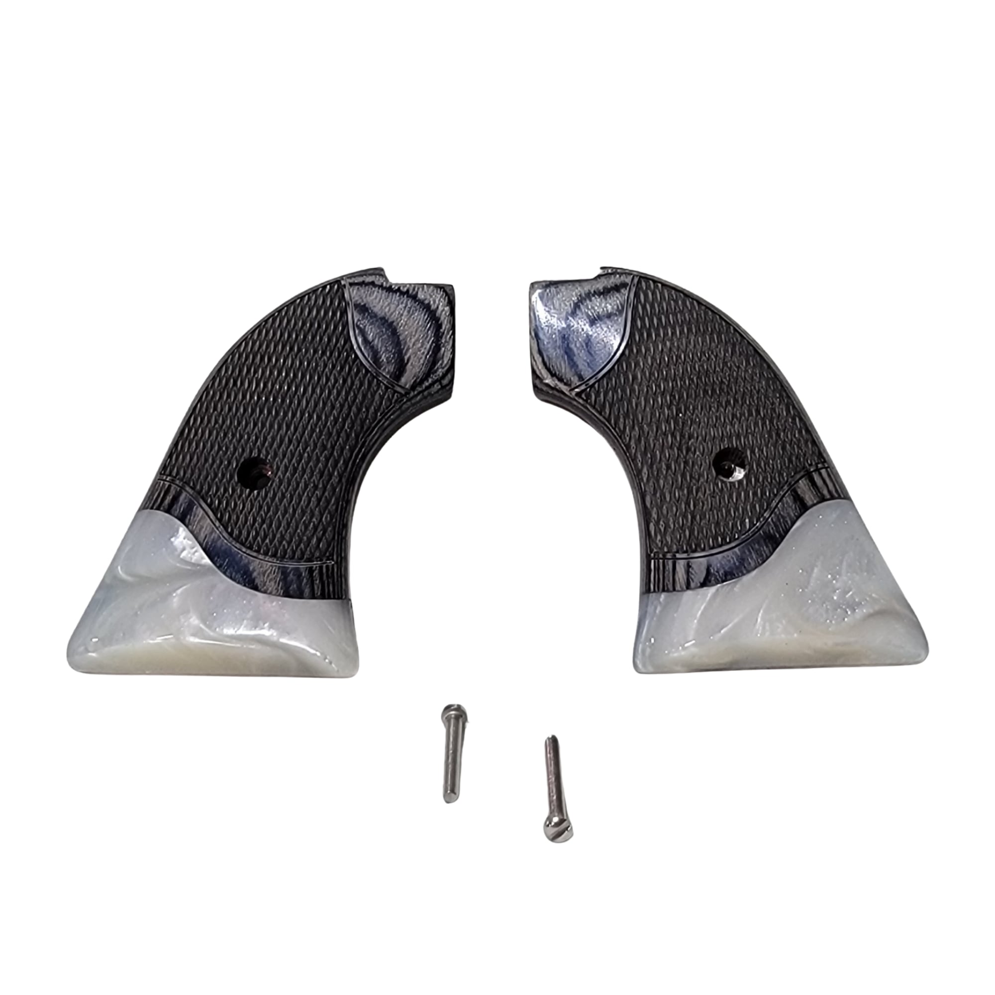 Black Rosewood Pearl Accent Grips