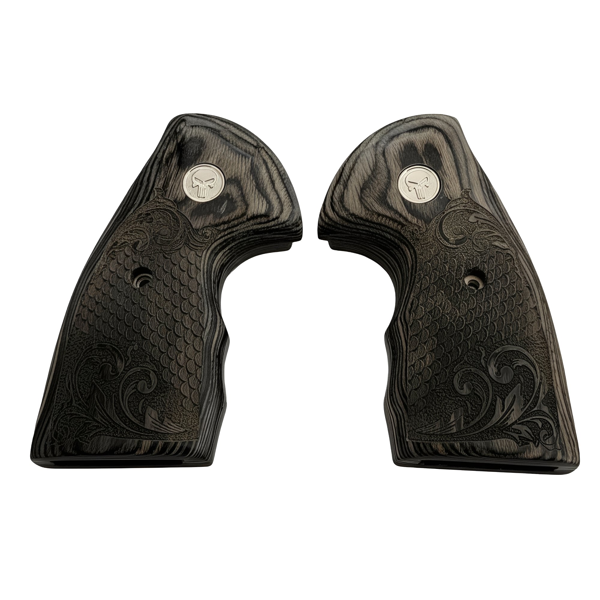 Colt Python Black Rosewood Punisher