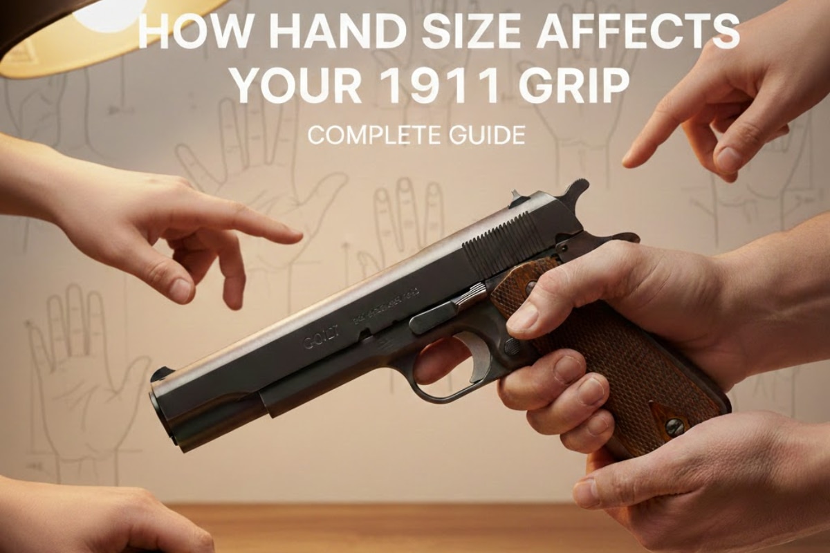 How Hand Size Affects Your 1911 Grip