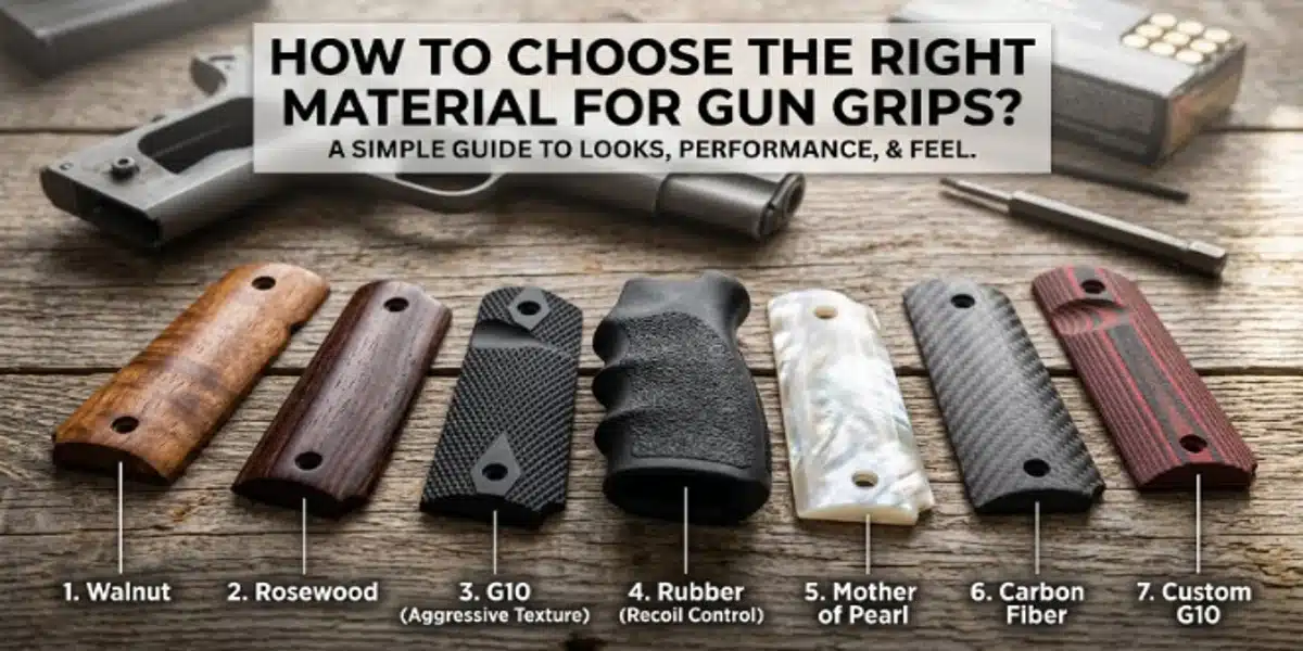 How to Choose the Right Material for Gun Grips