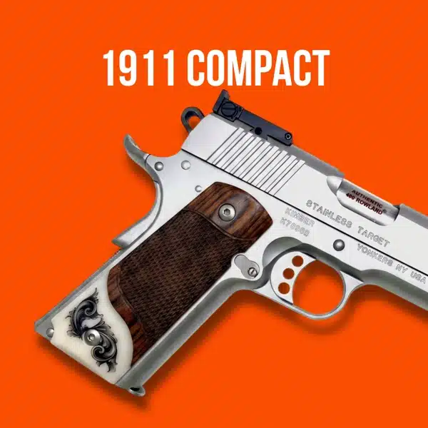 1911 compact size grips for officer and defender models