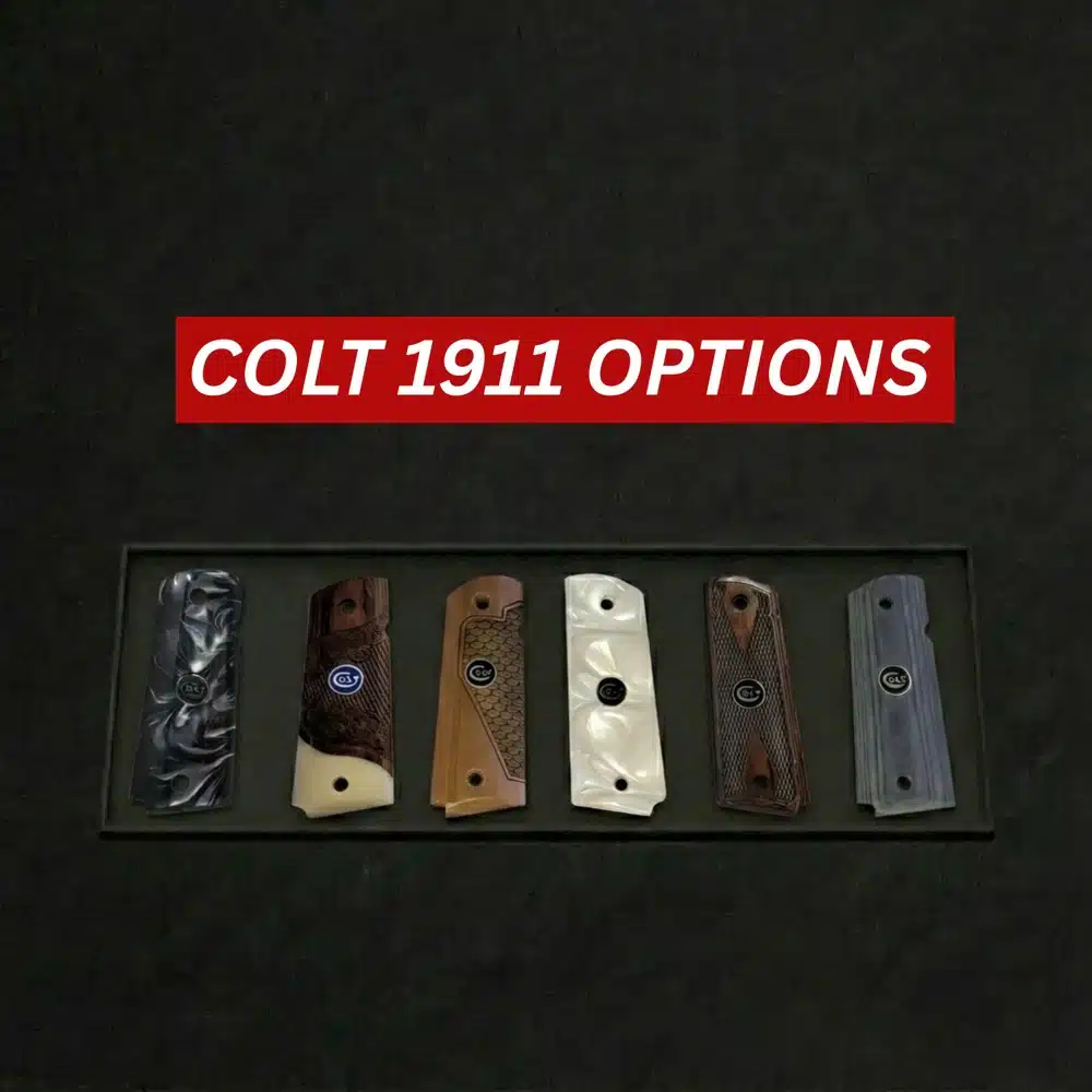 Colt 1911 grip options