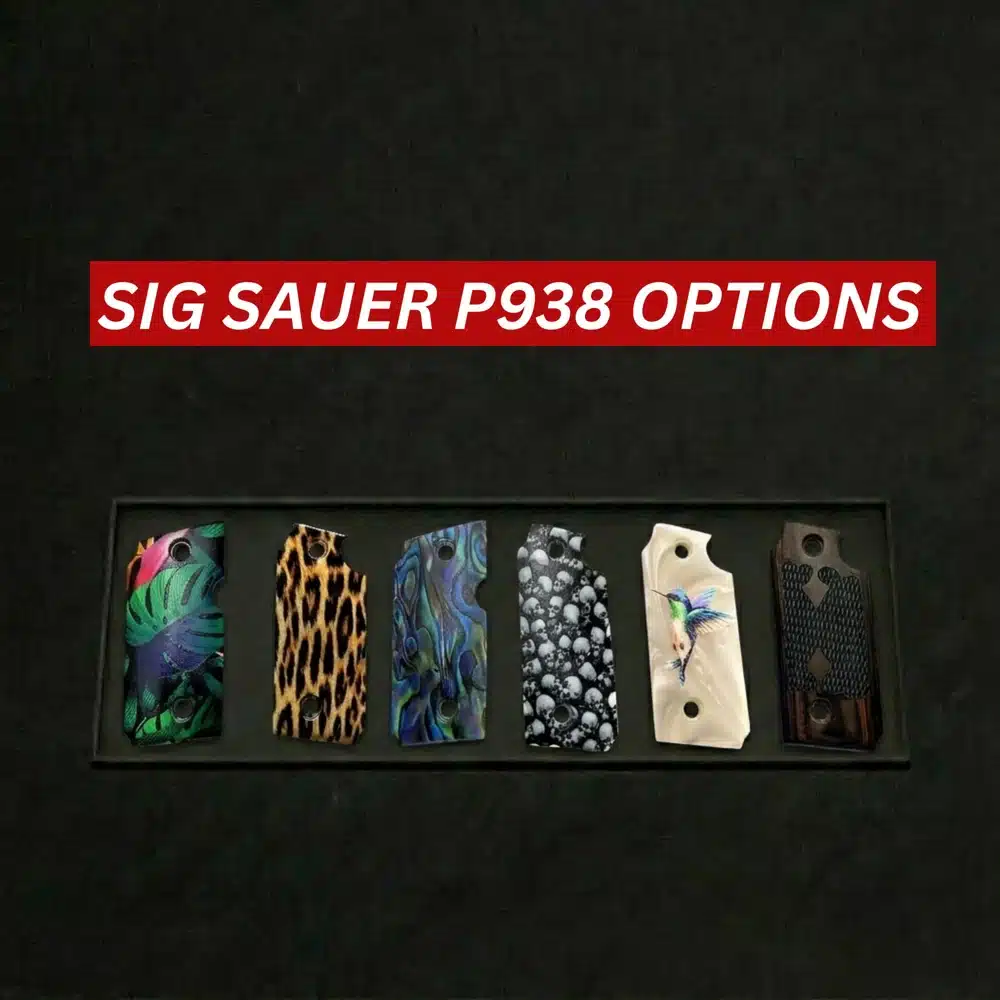 Sig Sauer P938 pistol grip options