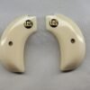 Ivory Birdshead Grips – Faux Ivory with US Gold Medallion | Heritage .22