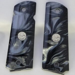 Silver Medallion 1911 Grips – 250th Anniversary | Full Size Pearl