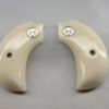 Rough Rider Grips ? Faux Ivory Birdshead, Silver Punisher | Heritage .22